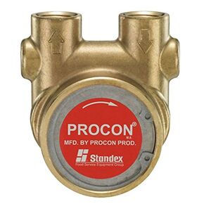 Procon 114B330F11XX Brass Rotary Vane Pump, 1/2" NPTF, 346 GPH in Kuwait