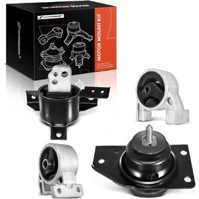 A-Premium 4PCS Engine Motor Mount and Transmission Mount Set Compatible with Hyundai Accent & Kia Rio Rio5 2006 2007 2008 2009 2010 2011 L4 1.6L, DOHC, Replace# 219301G000, 219101G000