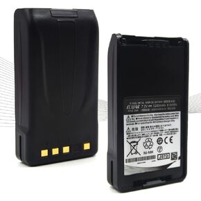 (2-Pack) 7.2V 1200mAh Two-Way Radio Ni-MH Battery for Kenwood KNB-25 KNB-26 KNB-25A KNB-26N TK-2140 TK-3140 TK-2148 TK-3148 TK-2160 TK-3160 TK-2168 TK-3168 TK-2170 TK-3170 TK-2173 TK-3173