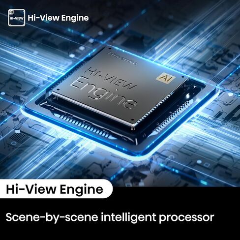تلفزيون Hisense 85 بوصة فئة U6 Mini-LED ULED 4K UHD Google Smart TV (85U6N، موديل 2024) - QLED، معدل الحركة 240، HDR 10+، التعتيم المحلي الكامل للصفيف، وضع الألعاب Plus، توافق Alexa in Kuwait
