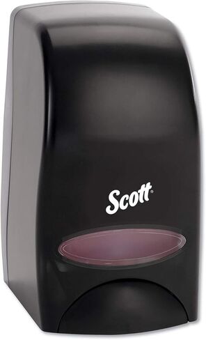 موزع العناية بالبشرة اليدوي Scott® Essential™ (92145)، أسود، 4.85 بوصة × 8.36 بوصة × 5.43 بوصة (الكمية 1) in Kuwait