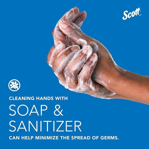 موزع العناية بالبشرة اليدوي Scott® Essential™ (92145)، أسود، 4.85 بوصة × 8.36 بوصة × 5.43 بوصة (الكمية 1) in Kuwait