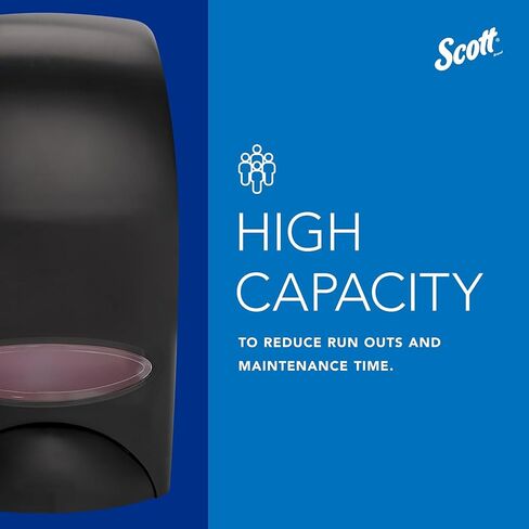 موزع العناية بالبشرة اليدوي Scott® Essential™ (92145)، أسود، 4.85 بوصة × 8.36 بوصة × 5.43 بوصة (الكمية 1) in Kuwait
