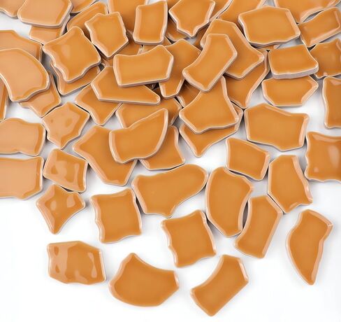 200 جرام اليدوية DIY لوازم الديكور المنزل مختلط اللون بلاط الفسيفساء الخزفي غير النظامية اللون بلاط الفسيفساء الخزفي (مختلط الألوان) in Kuwait