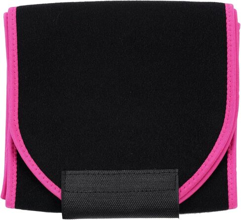 Waist Trimmer for Women & Men, Neoprene Sports Sweat Band Waist Trainer Sauna Belt Band Belly Stomach Wrap for Weight Loss Workout Black in Saudi Arabia