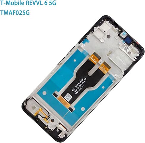 LCD Screen Display Touch Digitizer Assembly with Frame Replacement for T-Mo Bile REVVL 6 6.52" in Saudi Arabia