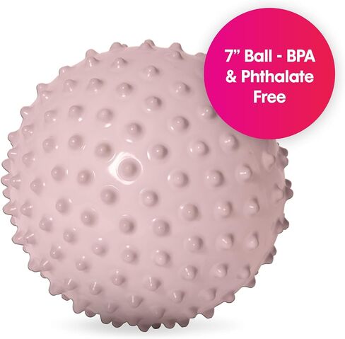 Edushape The Original Sensory Ball for Baby - 7" Baby Ball That Helps Enhance Gross Motor Skills for Kids Aged 6 Months & Up - Vibrant, Colorful and Unique Toddler Ball in Kuwait