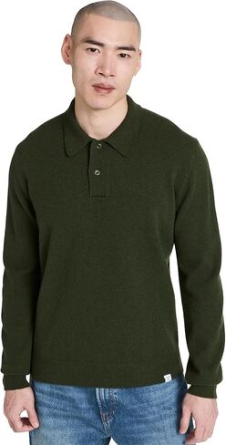 Men's Roald Wool Cotton Rib Sweater in Saudi Arabia