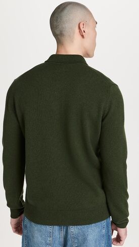 Men's Roald Wool Cotton Rib Sweater in Saudi Arabia