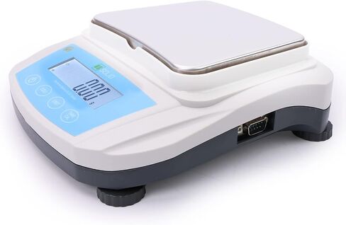 ميزان الدقة الإلكتروني الصلب الأمريكي 0.01 جرام، منفذ RS232، بطاريات AC100V-240V/4xDC1.5V (1200 جرام) in Saudi Arabia