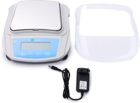 ميزان الدقة الإلكتروني الصلب الأمريكي 0.01 جرام، منفذ RS232، بطاريات AC100V-240V/4xDC1.5V (1200 جرام) in Saudi Arabia