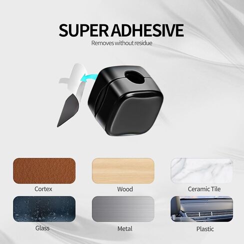 6 قطع من حامل السلك المغناطيسي، مشابك كابلات ذاتية اللصق، حافظة للأسلاك، منظم سلك قابل للتعديل بشكل سلس، إدارة الكابلات لمنضدة النوم، الكمبيوتر، السيارة، شاحن الهاتف المنزلي، مكتب المكتب. in Kuwait