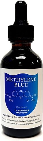 Methylene Blue 1% USP >99.9% High Purity Aqueous Solution, 2 oz (60mL) Dropper Bottle in Saudi Arabia