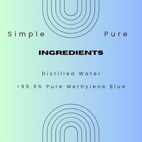 Methylene Blue 1% USP >99.9% High Purity Aqueous Solution, 2 oz (60mL) Dropper Bottle in Saudi Arabia