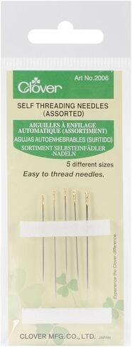Clover Self-Threading Needles, Silver in Saudi Arabia