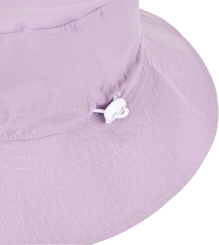 قبعة شمس للأطفال من Exemaba قابلة للتعديل - قطعتان للأطفال الصغار بحافة واسعة بعامل حماية من الأشعة فوق البنفسجية 50+ قبعة لعب صيفية مع حزام للذقن in Kuwait