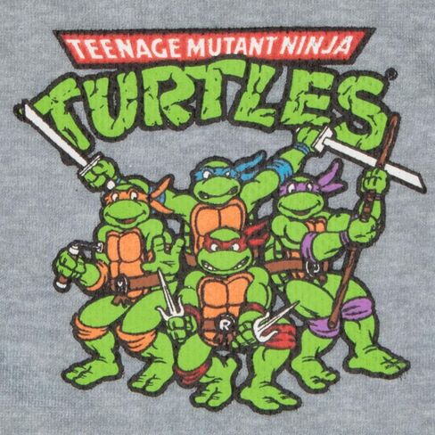 طقم بناطيل 3 قطع للأولاد من Nickelodeon Teenage Mutant Ninja Turtles - تي شيرت بأكمام قصيرة وسروال قصير وبنطلون الركض TMNT مجموعة مكونة من 3 قطع in Saudi Arabia