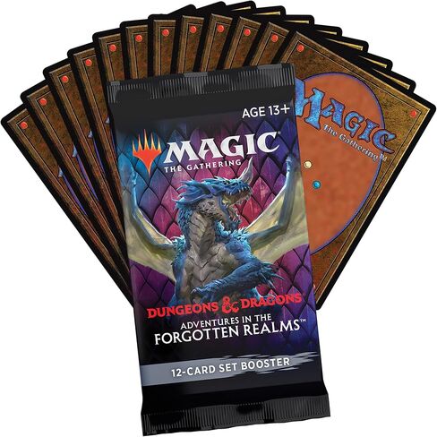Bundle of 1 Adventures in The Forgotten Realms MTG Set Booster Box + 1 Dungeons & Dragons Essentials Kit (D&D Box Set) in Saudi Arabia