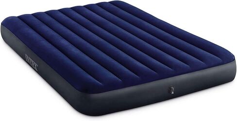 Intex 75 x 39 x 10 Inch Dura-Beam Fiber-Tech Vinyl Standard Downy Air Mattress with Plush Top and 2-in-1 Valve, Twin (Pump Not Included) in Saudi Arabia