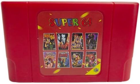 Rextrox 342 in 1 Multi Game Cartridge Save Compatible for N64 Game Console in Saudi Arabia