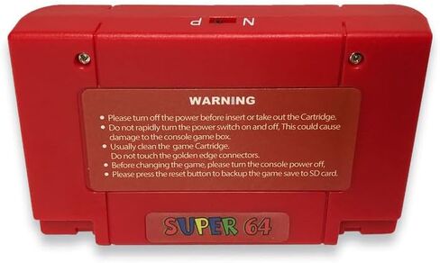 Rextrox 342 in 1 Multi Game Cartridge Save Compatible for N64 Game Console in Saudi Arabia