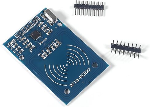4Pcs RC522 RFID Module Kit RF RC522 Reader IC Card Sensor Module with S50 White Card and Key Ring RFID Sensor Module in Saudi Arabia