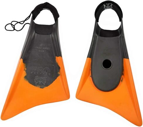 Makapuu Pro Swimfins - Black/Orange in Saudi Arabia