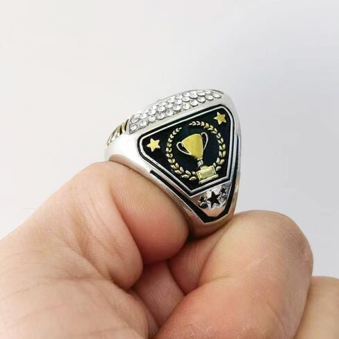 جائزة Goat Championship Ring جائزة هدية للبطولة أو بطل الدوري الفائز الأعظم على الإطلاق G.O.A.T. in Saudi Arabia
