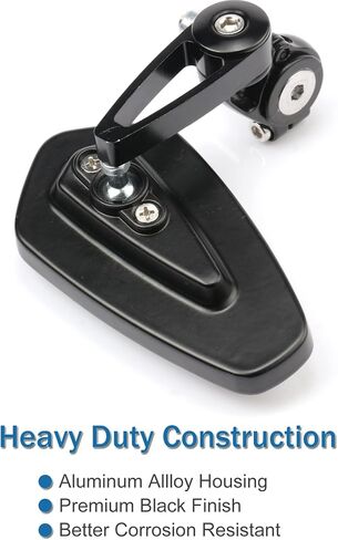 مرآة الرؤية الخلفية لدراجة نارية من سينجارو، مرآة رؤية خلفية لنهاية قضيب الدراجة النارية 7/8 مرآة رؤية خلفية قابلة للتعديل، عالمية لملحقات مرآة الرؤية الخلفية للدراجات النارية من سبائك الألومنيوم in Kuwait