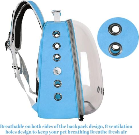 حامل حقيبة ظهر للطيور، حامل سفر للطيور مع صينية من الفولاذ المقاوم للصدأ وجثم واقف، قفص سفر للحيوانات الأليفة، حقيبة حمل ببغاء قابلة للتنفس، قفص طيور صغير، قفص كوكاتيل للسفر في الهواء الطلق in Kuwait