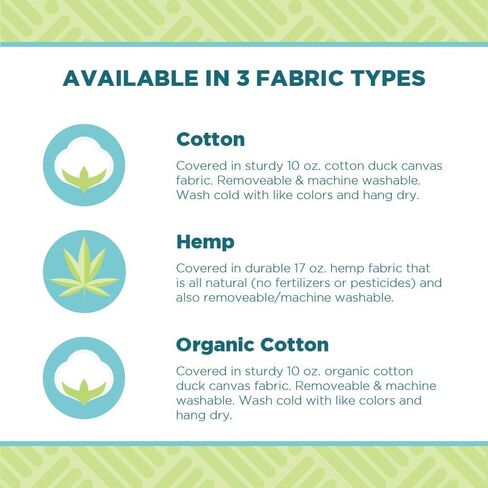 مجموعة وسائد التأمل Zafu & Zabuton من Bean Products - مستديرة وبيضاوية مقاس XL - مصنوعة يدويًا في الولايات المتحدة الأمريكية باستخدام مواد عضوية - أغطية قابلة للإزالة لسهولة التنظيف in Kuwait