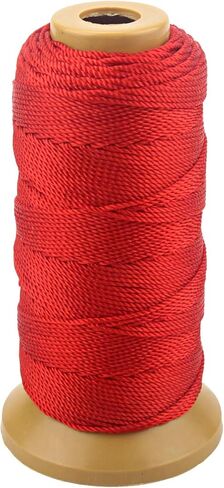 656 Feet Twisted Nylon Line Twine String Cord for Gardening Marking DIY Projects Crafting Masonry (Army Green, 1mm-656 feet) in Kuwait