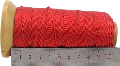 656 Feet Twisted Nylon Line Twine String Cord for Gardening Marking DIY Projects Crafting Masonry (Army Green, 1mm-656 feet) in Kuwait