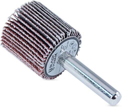 BHA Aluminum Oxide Shank Mounted Flap Wheels, 1" x 1" x 1/4", 40 Grit - 5 Pack in Saudi Arabia