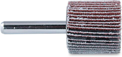 BHA Aluminum Oxide Shank Mounted Flap Wheels, 1" x 1" x 1/4", 40 Grit - 5 Pack in Saudi Arabia