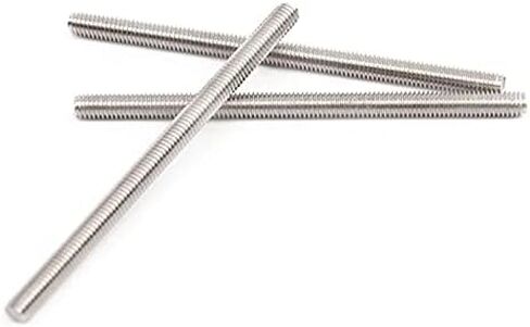 Hooshing 8Pcs M8 x 100mm Stainless Steel Fully Threaded Rod, Long Threaded Screw Right Hand Threads in Saudi Arabia