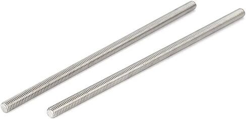 Hooshing 8Pcs M8 x 100mm Stainless Steel Fully Threaded Rod, Long Threaded Screw Right Hand Threads in Saudi Arabia