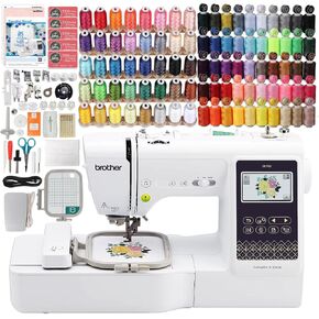 Brother SE700 Embroidery & Sewing Machine with 90 Spools & Accessories in Kuwait