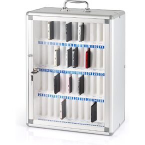 36 Slots Aluminum Alloy Cell Phone Locker, Phone Holder for Classroom in Kuwait