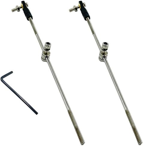 2PCS RC Boat Push Rod Kit Plastic Tie Rod Ends Ball Joint with Pushrod and Pushrod Connector Linkage Stopper for RC Boat Ship Airplane DIY Model Toy Replace Parts (M3 Rod End,M3x150mm Pushrod) in Saudi Arabia