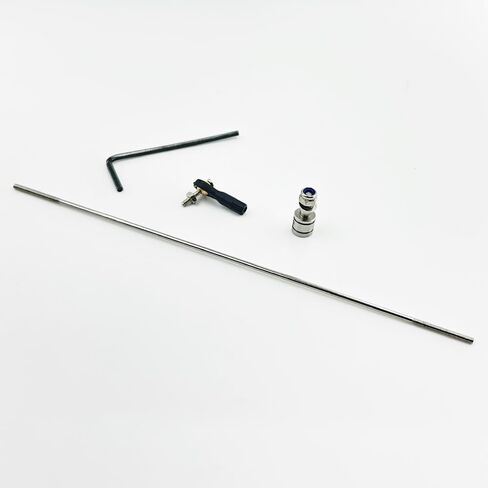 2PCS RC Boat Push Rod Kit Plastic Tie Rod Ends Ball Joint with Pushrod and Pushrod Connector Linkage Stopper for RC Boat Ship Airplane DIY Model Toy Replace Parts (M3 Rod End,M3x150mm Pushrod) in Saudi Arabia