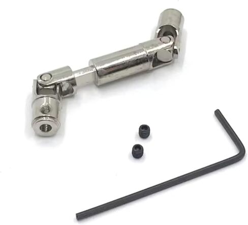 Parts For WPL D12 C14 C24 C34 B14 B16 B26 For HengLong For FeiYu For JJRC For MN Upgrade Metal Drive Shaft RC Car Parts(Black) in Saudi Arabia
