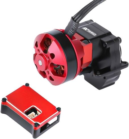 RCAWD 2204 2800KV Brushless Outrunner Motor Transmission with 30A Brushless Esc Pedals for 1/18 TRX4M Series Upgrades Part in Saudi Arabia