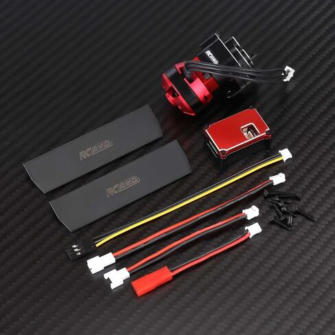 RCAWD 2204 2800KV Brushless Outrunner Motor Transmission with 30A Brushless Esc Pedals for 1/18 TRX4M Series Upgrades Part in Saudi Arabia