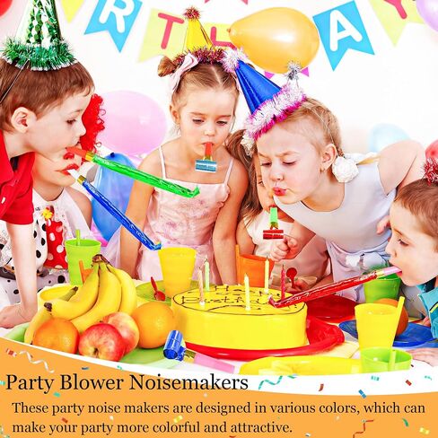 12 Pcs Party Blower Colorful Noisemakers in Saudi Arabia