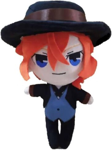 Ranpo Edogawa Plush BSD Plushie Anime Bungo Stray Dogs Doll Stuffed Figure Gift 7.9 inch/20cm in Kuwait