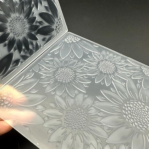 قالب مجلد 3D بلاستيك ، قالب مجسمة صنعة الشمس مجسمة 5 × 7 بوصة لصنع البطاقات تصنع الورق الورق المصنوع يدويًا مصنوعة يدويًا لمستلزمات الفنون in Saudi Arabia