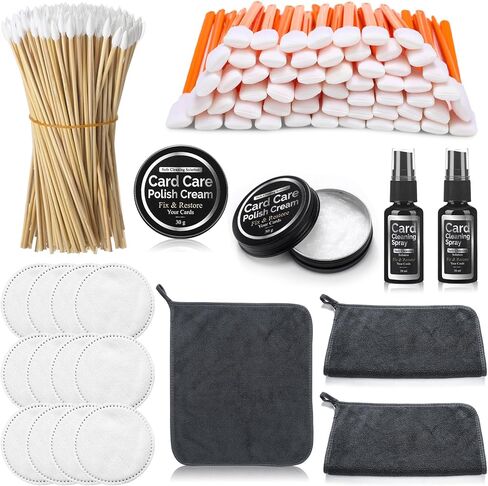 NUANCHU 607 PCS CALLING KITING KIT KIT تشمل مجموعة رذاذ التنظيف ، معجون التلميع ، مسحة القطن ، قرص القطن وقماش الألياف الدقيقة لملحق أداة الرعاية السطحية للخدش in Saudi Arabia