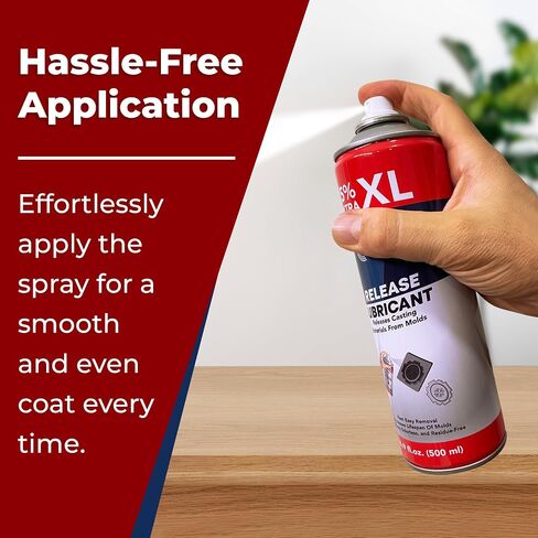 رذاذ إطلاق قالب السيليكون (قائم على السيليكون) (16.9 floz/500ml) - عامل إطلاق الراتنج والإيبوكسي لإزالة القالب السلس بسهولة ، والاستخدام العالمي على جميع القوالب تقريبًا in Saudi Arabia