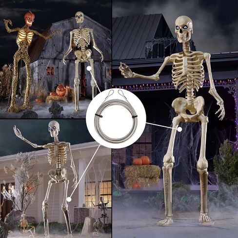 12 ft Skeleton Replacement Guy Wire Part, Tether Cable Guy Wire for 12 Foot Skeleton in Saudi Arabia